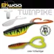 Biwaa Twinpike 15cm 24gr 16 Red Tiger Guma 3szt