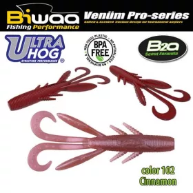 Biwaa Ultra Hog 10cm 102 Cinnamon Gumowa Przynęta 8szt.