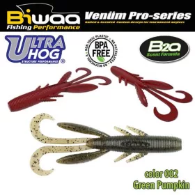 Biwaa Ultra Hog 10cm 02 Green Pumpkin Gumowa Przynęta 8szt.