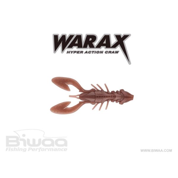 Biwaa Warax 10cm 102 Cinnamon Gumi Lure 6pcs