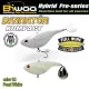 Biwaa Divinator Kompact 50 5cm 20gr 02 Pearl White Spinnertail 1szt