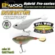 Biwaa Divinator Kompact 90 9cm 55gr 28 Gold Perch Spinnertail 1szt.