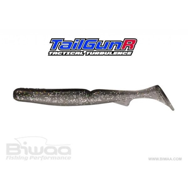 Biwaa Tailgunr 9cm 101 Silver Minnow Gumowa Rybka 7szt.