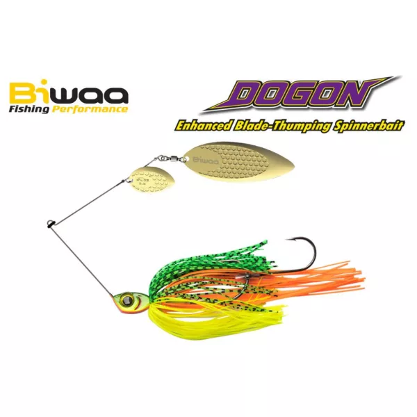 Biwaa Dogon Spinnerbait 1/2oz 14gr 02 Fire Tiger-Gold Blades Spinnerbait 1szt