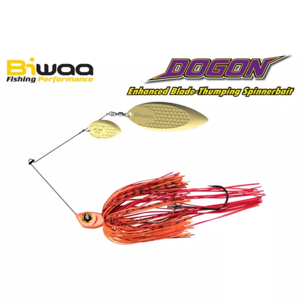 Biwaa Dogon Spinnerbait 1/2oz 14gr 03 Red Tiger-Gold Blades Spinnerbait 1 szt.