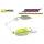 Biwaa Dogon Spinnerbait 3/4oz 21gr 01 White Chart-Silver Blades Spinnerbait 1szt