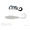 Biwaa Tailgunr Curly 6,3cm 008 Pearl White Gumihal 8szt