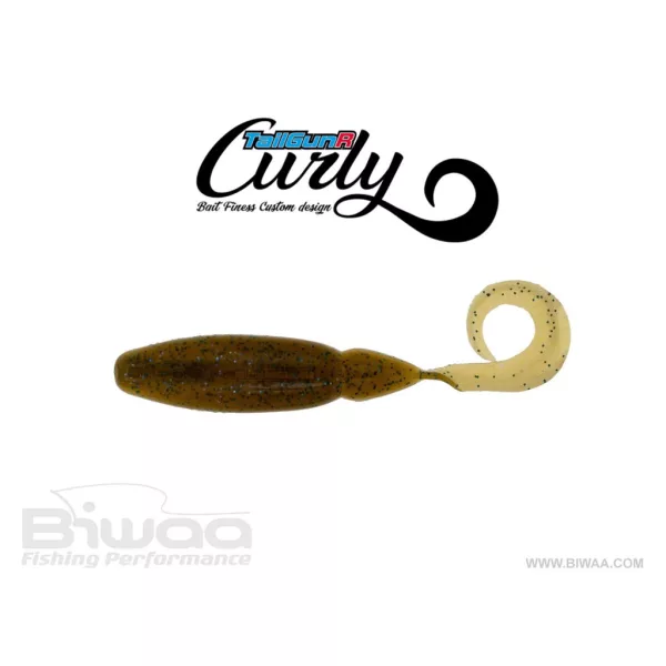 Biwaa Tailgunr Curly 9cm 310 Kaleido Star Gumowa przynęta 7szt