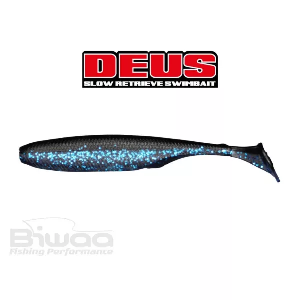 Biwaa Deus 13cm 020 Sapphire Gumowa Rybka 5szt.