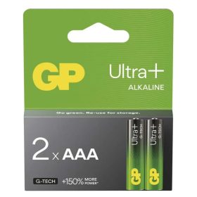 GP Bateria Alkaliczna Ultra Plus AAA 2szt