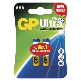 GP Ultra Plus Bateria alkaliczna AAA 2szt/blister