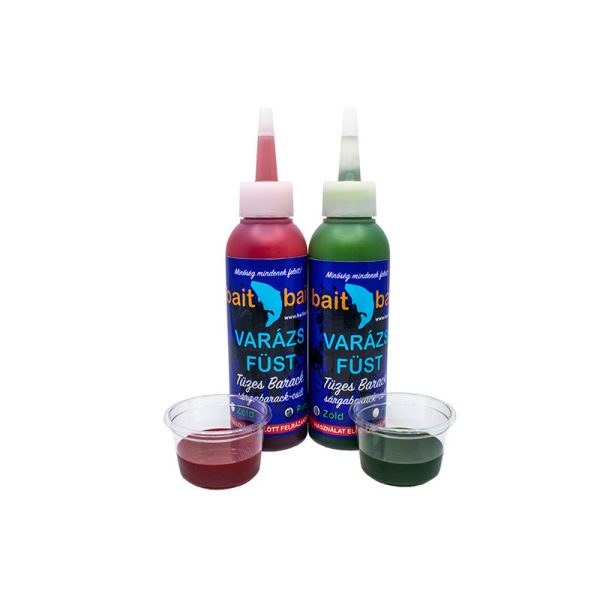 BaitBait Ognista Brzoskwinia Fluo Liquid - Magiczny Dym 100ml