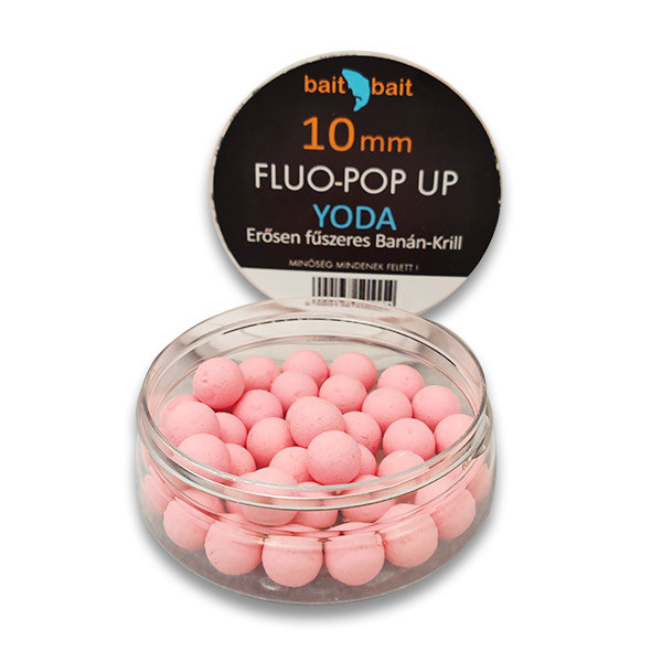 BaitBait Yoda Fluo Pop Up Kulki proteinowe 10mm 20gr