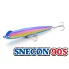 BlueBlue Snecon 90S 9cm 15gr #05 Chartreuse Back Big Lens Holo Wobbler