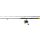 Black Cat Hard Core Combo Spin Rod 2,40m 20-200gr 2-częściowa Wędka spinningowa Black Passion FD 50 z kołowrotkiem i żyłką
