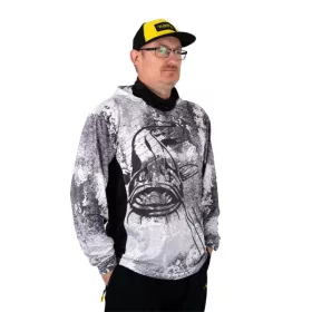   Black Cat Sun Jersey Koszulka z długim rękawem z kapturem S