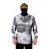 Black Cat Sun Jersey Koszulka z długim rękawem z kapturem XL