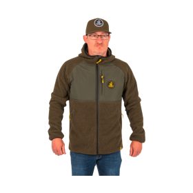 Black Cat Polar Fleece Bluza z kapturem XL