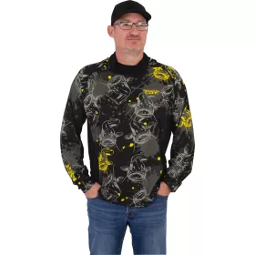   Black Cat Performance Sun Top Długorękawowa Koszulka UV 2XL