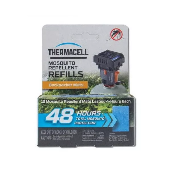 Thermacell M-48 Backpacker Podróżnik 48 Godzinna Wkładka Uzupełniająca