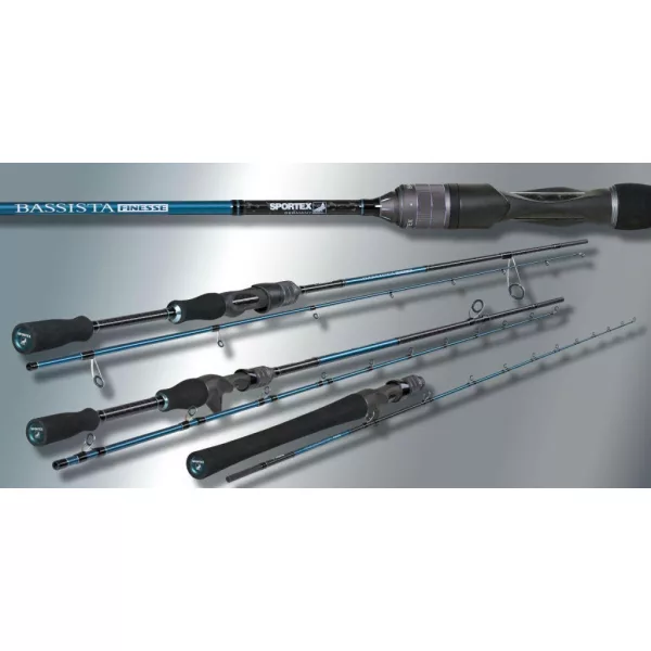 Sportex Bassista Jerk Cast 2,05m 120gr 2 Részes Casting Pergető Bot