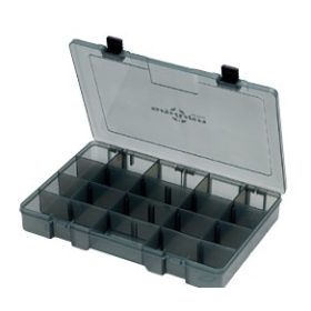   Sakura SK-9340 szerelékes doboz / műcsalis doboz / 33 x 22,1 x 5 / füst szín