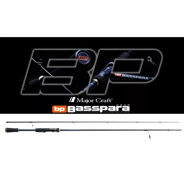Major Craft Basspara BXS-662UL EX.Fast 1,98m 0,8-7gr 2 részes pergető bot