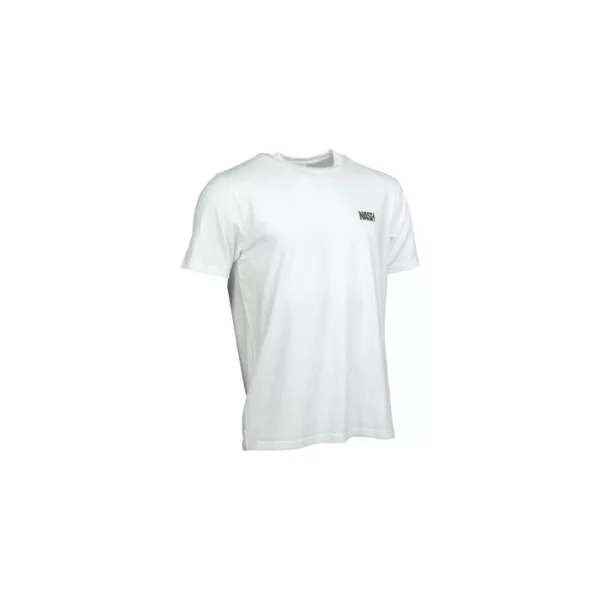 Nash Make It Happen Carp Logo T Shirt Ecru Koszulka S