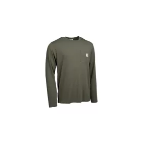   Nash Make It Happen Carp Logo Zielona Koszulka z Długim Rękawem 3XL