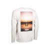 Nash Make It Happen Sunset Long Sleeve T Shirt Ecru T-shirt z długim rękawem 3XL