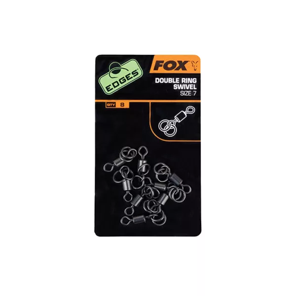 Fox Edges Double Ring Swivel Krętlik 7x8