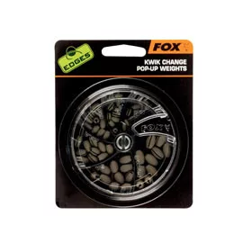   Zestaw ciężarków do przyponów Fox EDGES™ Kwik Change Pop Up Weights - Dispenser