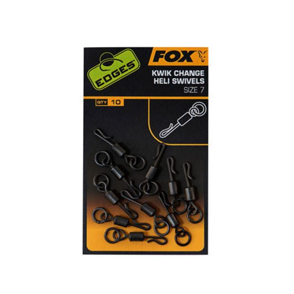 Fox Edges Kwik Change Heli Swivels Krętlik 7x10