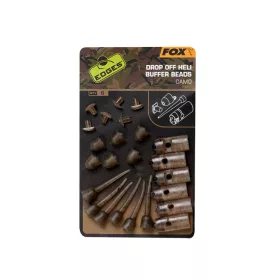   Fox EDGES™ Camo Drop Off Heli Buffer Bead Kit Camo Drop Off Heli Buffer Bead Kit x 6 Koralik buforowy