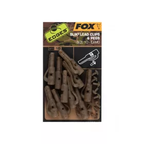 Fox Edges Camo 10 Klips Bezpieczny 10 szt.