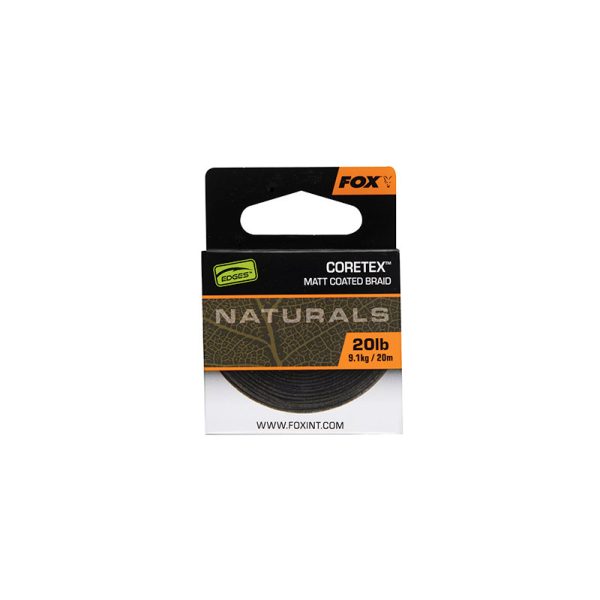 Fox Edges Naturals Coretex 9,1kg 20m Plecionka Przyponowa