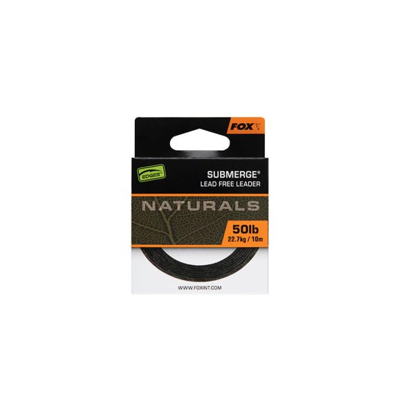 Fox Edges Naturals Submerge Plecionka Przyponowa 22,7kg 10m