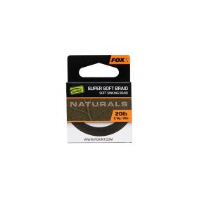   Fox Edges Naturals Super Soft Braid Plecionka Przyponowa 20lb 20m