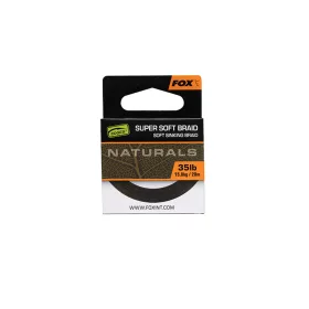   Fox Edges Naturals Super Soft Braid Plecionka Przyponowa 35lb 20m