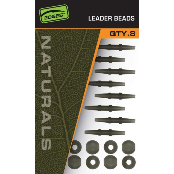 Fox Edges Naturals Leader Beads 8 szt.