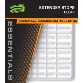 Fox Edges Essentials Przezroczyste stopery 2 szt.