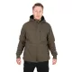 Fox Collection Sherpa Kapucnis Pulóver Zöld-Fekete Thermo Kabát XL