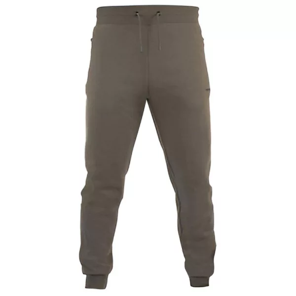 Fox Collection Sherpa Spodnie Dresowe Zielono-Czarne 3XL
