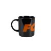 Fox Czarno-Pomarańczowe Logo Kubek Ceramiczny 350ml