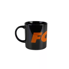 Fox Czarno-Pomarańczowe Logo Kubek Ceramiczny 350ml