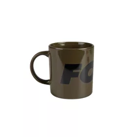 Fox Zielono-Czarne Logo Kubek Ceramiczny 350ml