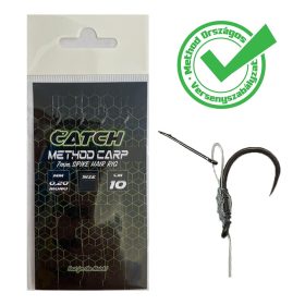   CATCH METHOD CARP SPIKE HAIR RIG Gotowy Przypon z Hakiem 12 4 szt./opakowanie