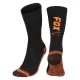 Fox Collection Thermolite Long Socks Black-Orange Skarpety 44-47
