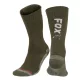 Fox Collection Thermolite Hosszú Zokni Zöld-Ezüst 44-47
