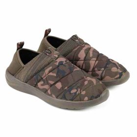 Fox Camo/Khaki Bivvy Slipper Wyściełane Kapcie 8/42